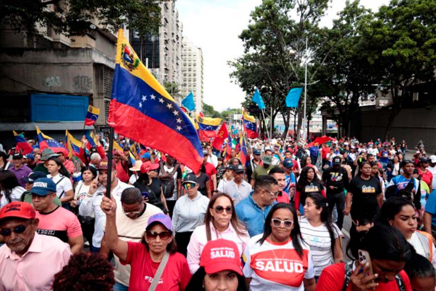 En este momento estás viendo Venezuela se moviliza en rechazo al régimen sionista y en apoyo a la paz mundial
